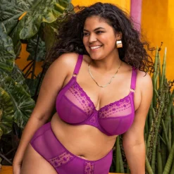 Soutien-gorge Plunge violet