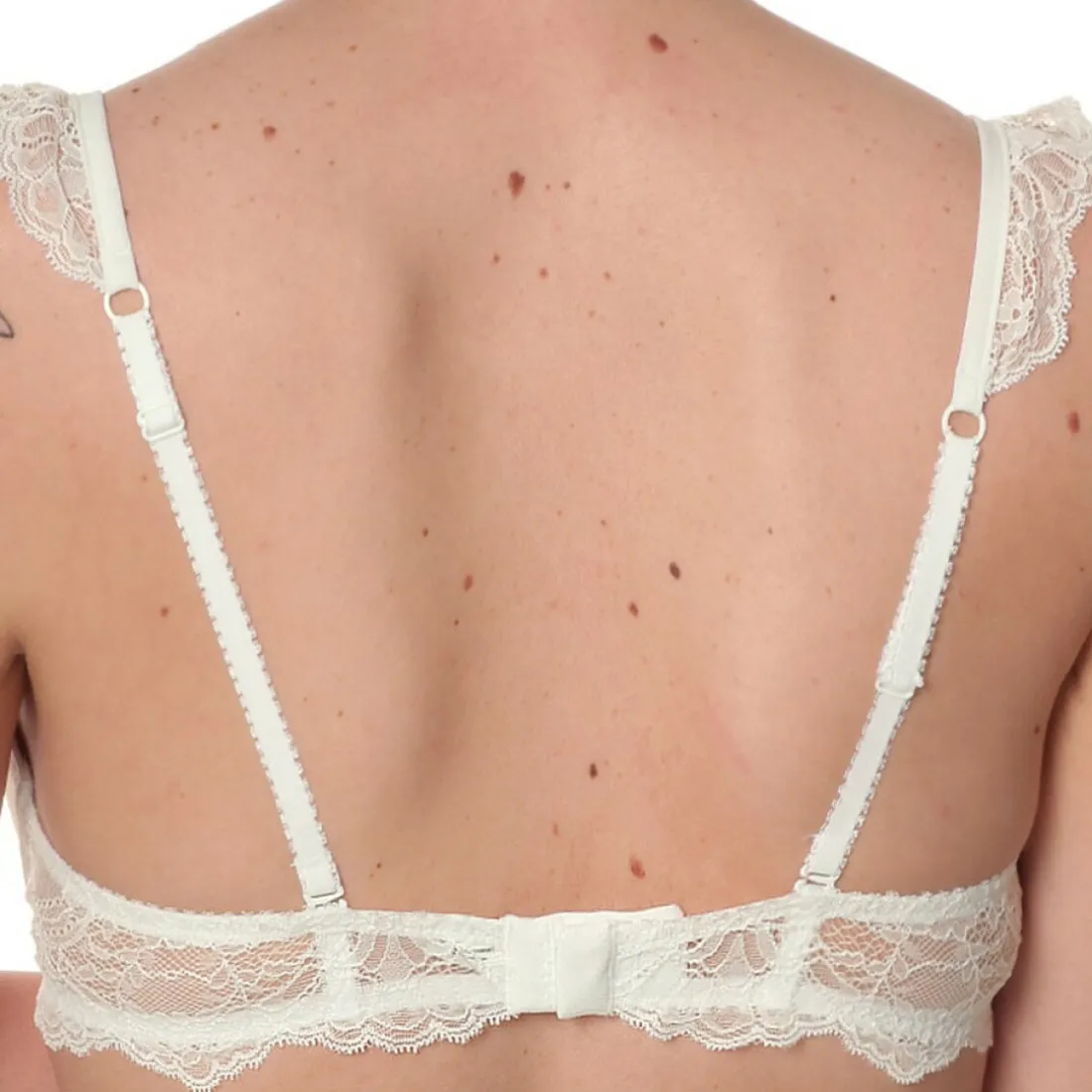 Soutien-gorge push-up ivoire