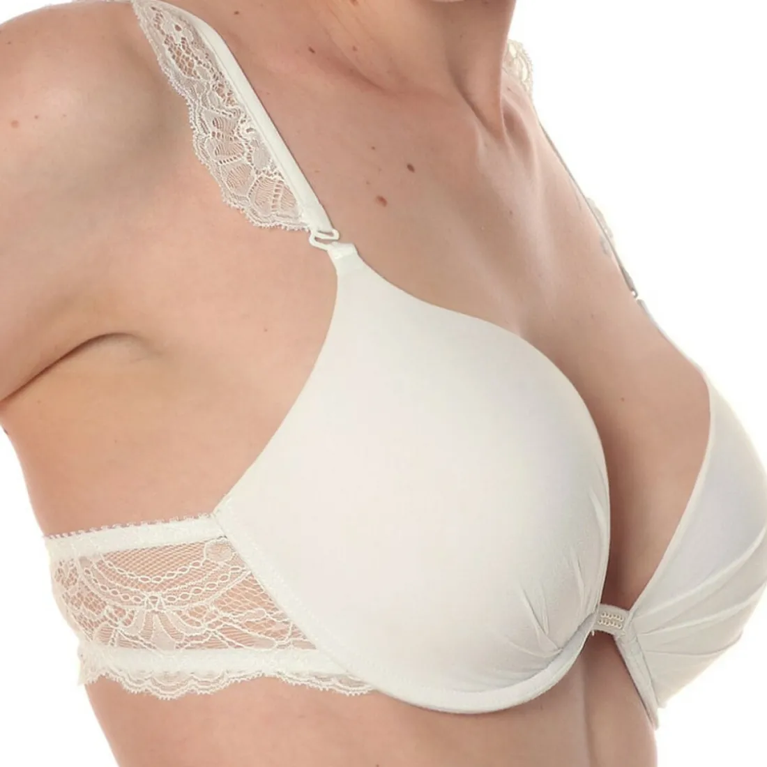 Soutien-gorge push-up ivoire