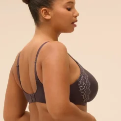 Soutien-gorge rigide sans coutures gris