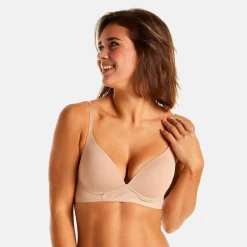 Soutien-gorge sans armatures coque souple - Beige