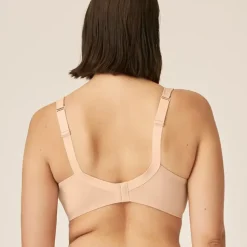 Soutien-gorge sans armatures avec bande scintillante argile