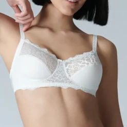 Soutien-gorge sans-armatures structuré naturel