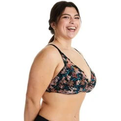 Soutien-gorge souple grand maintien - Marron