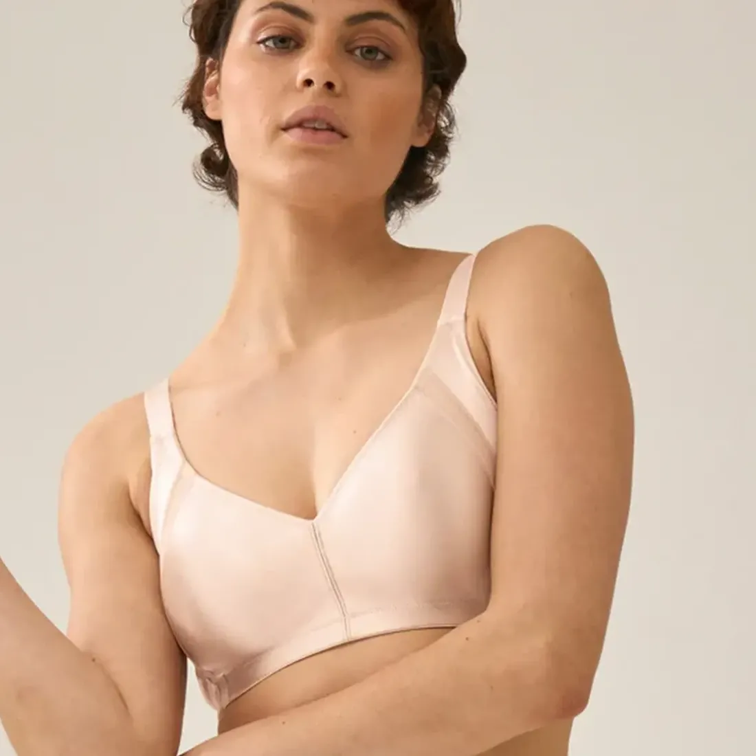 Soutien-gorge souple Minimizer - Nude