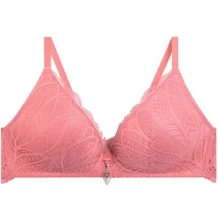 Soutien-gorge souple sans armatures rose Abeille