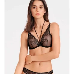 Soutien-gorge Triangle Plongeant Armature Aubade noir