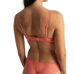 Soutien-gorge triangle sans armatures - Rose