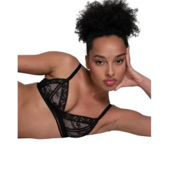 Soutien-gorge triangle sans armatures Olivia noir