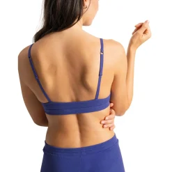 Soutien-gorge triangle sans armatures Kate violet en coton