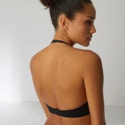 Soutien-gorge triangle sans armatures - Noir