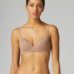 Soutien-gorge Triangle Sans Armatures marron