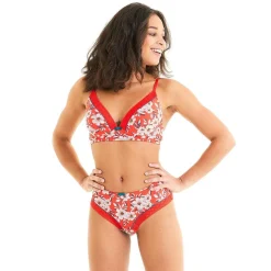 Soutien-gorge Triangle Sans Armatures - Rouge