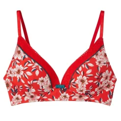 Soutien-gorge Triangle Sans Armatures - Rouge