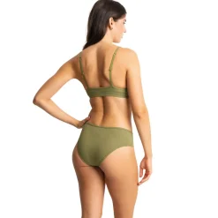 Soutien-gorge triangle sans armatures Kate vert en coton