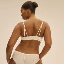 Soutien-gorge triangle sans-armatures naturel