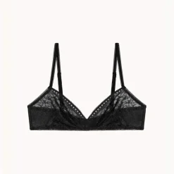 Soutien-gorge triangle sans armatures - Noir