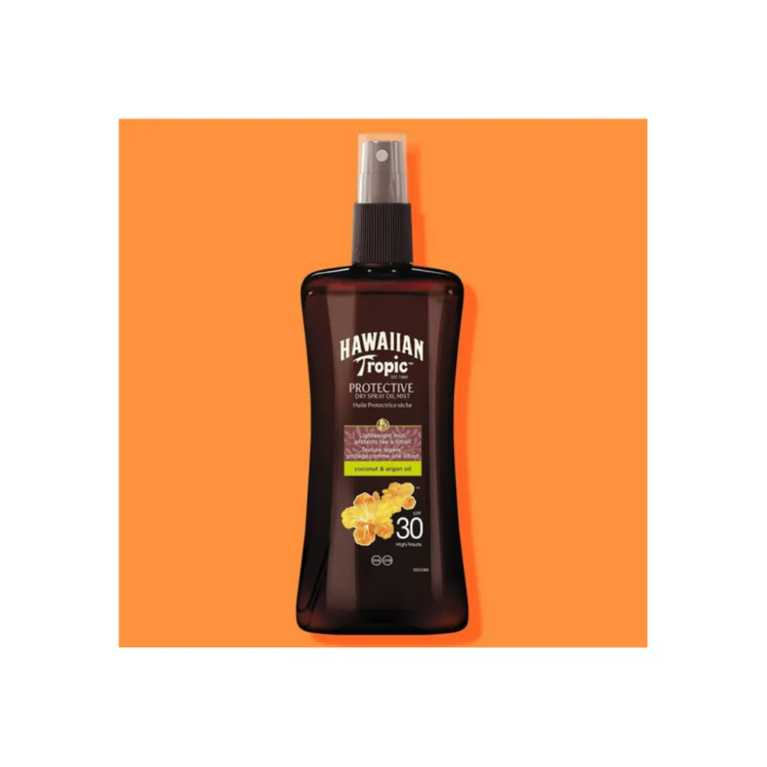 Spray Huile Protectrice Sèche SPF 30 à la Noix de Coco