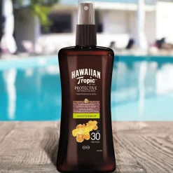 Spray Huile Protectrice Sèche SPF 30 à la Noix de Coco