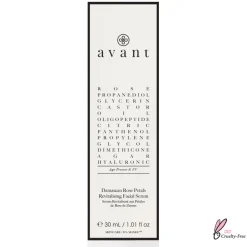 Sérum Revitalisant aux Pétales de Rose de Damas - Avant Skincare