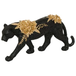Statuette panthère Belli noir