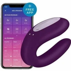 Stimulateur connecté pour couple - Violet