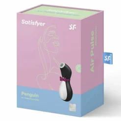Stimulateur Satisfyer Pro Penguin Nouvelle Génération - Noir Et Blanc
