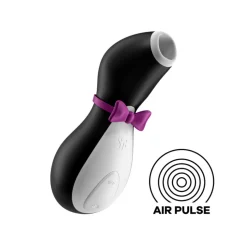 Stimulateur Satisfyer Pro Penguin Nouvelle Génération - Noir Et Blanc