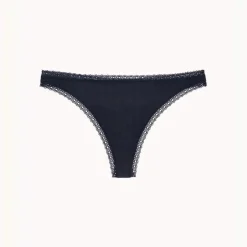 String en coton - Noir