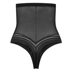 String taille haute gainant Noir Bye Bra