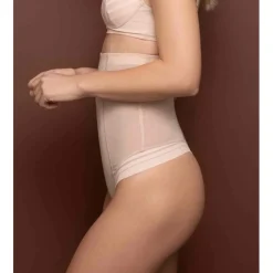 String taille haute gainant Beige Bye Bra