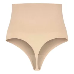 String taille haute invisible - Beige