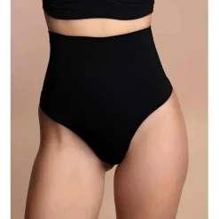 String taille haute invisible - Noir