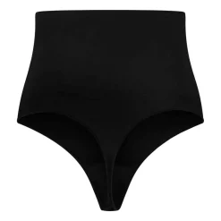 String taille haute invisible - Noir
