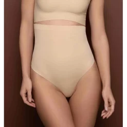 String taille haute invisible Beige Invisible Bye Bra