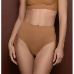 String taille midi invisible Marron Invisible Bye Bra