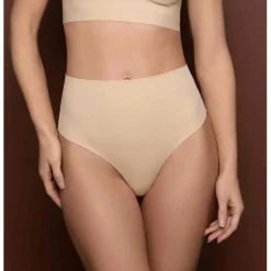 String taille midi invisible Beige Invisible Bye Bra