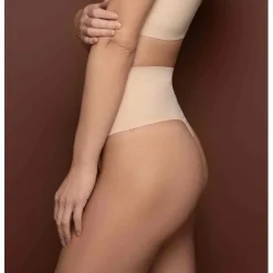 String taille midi invisible Beige Invisible Bye Bra