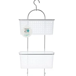 Support de douche 2 paniers