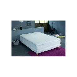 Surmatelas 100% latex 3 zones Déhoussable & Lavable ADELE