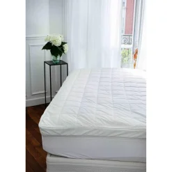 Surmatelas bonnet 30 cm CONCERTO - BLANC