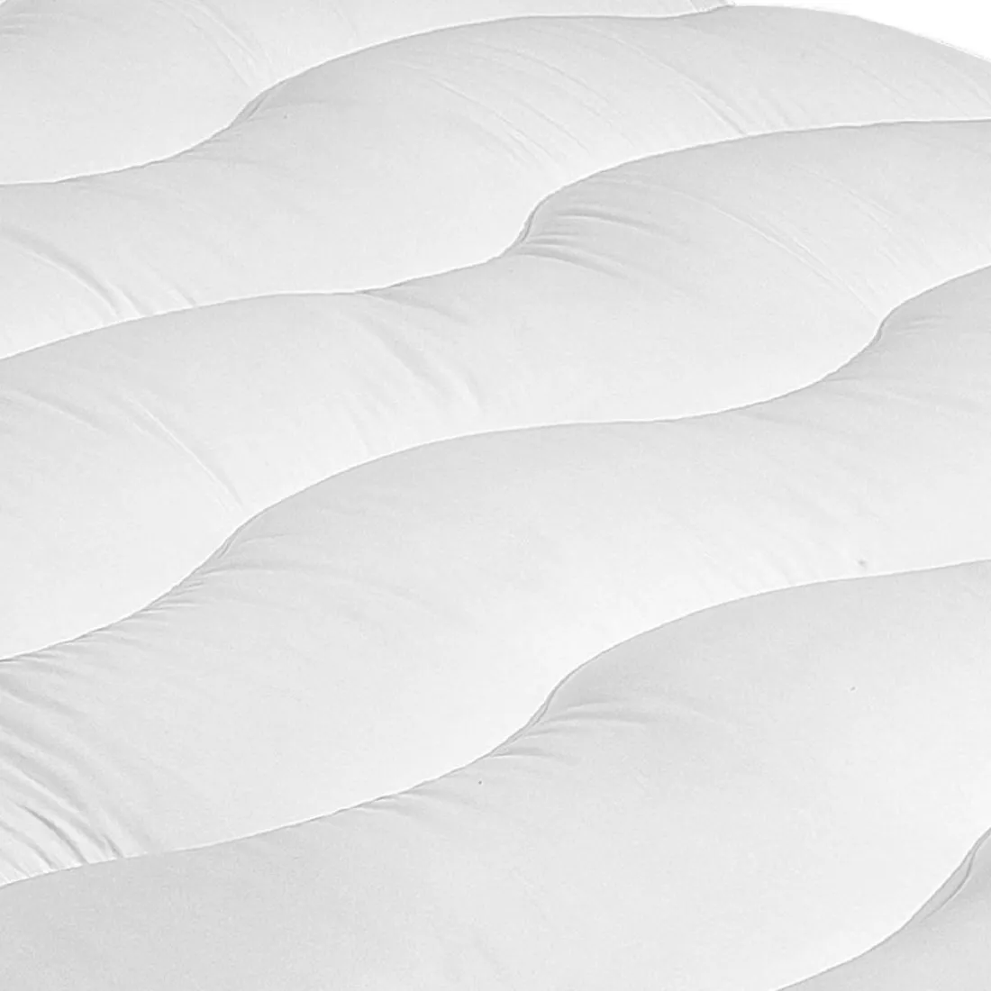 Surmatelas plumes Blanc