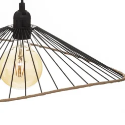Suspension Métal ALARA Noir D45