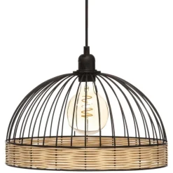 Suspension Métal Fil RTN Suwa Noir D 35