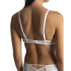 Suzy - Soutien-gorge plongeant avec coques blanc