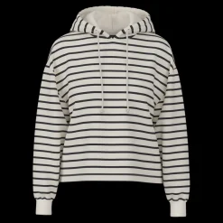 Sweat à capuche blanc en coton