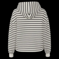 Sweat à capuche blanc en coton