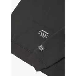 Sweat à capuche garçon Tanbo noir en coton