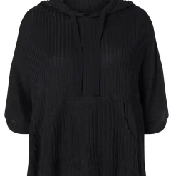 Sweat à capuche noir
