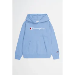 Sweatshirt à capuche enfant unisexe bleu ciel